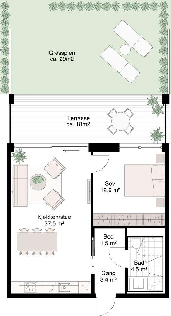 Plantegning 1